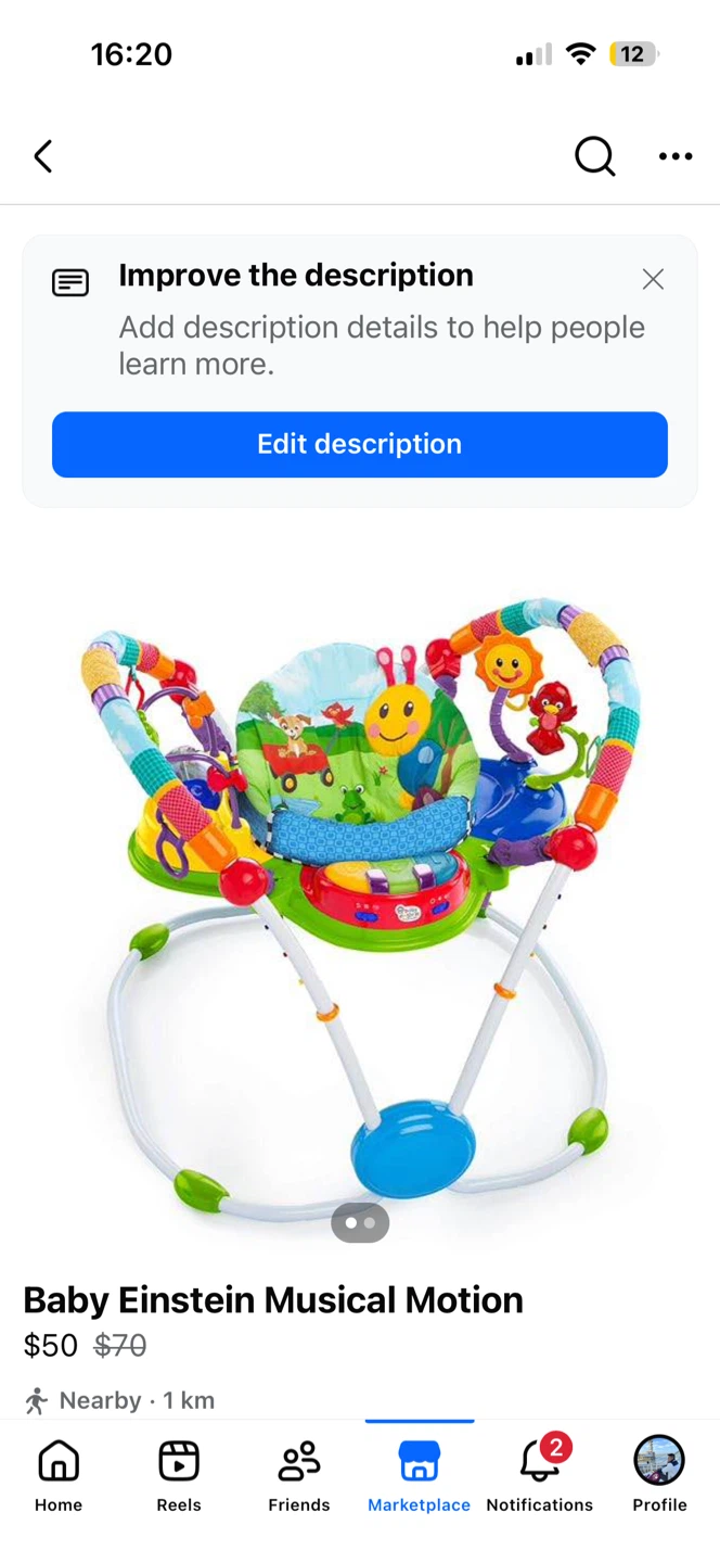 Baby Einstein Musical Motion Activity Jumper - photo 2