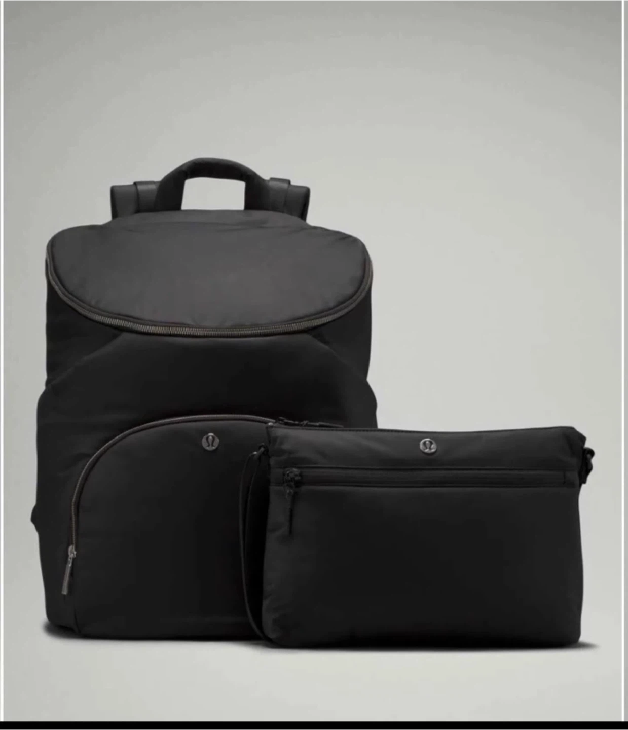 Lululemon new parenting backpack.