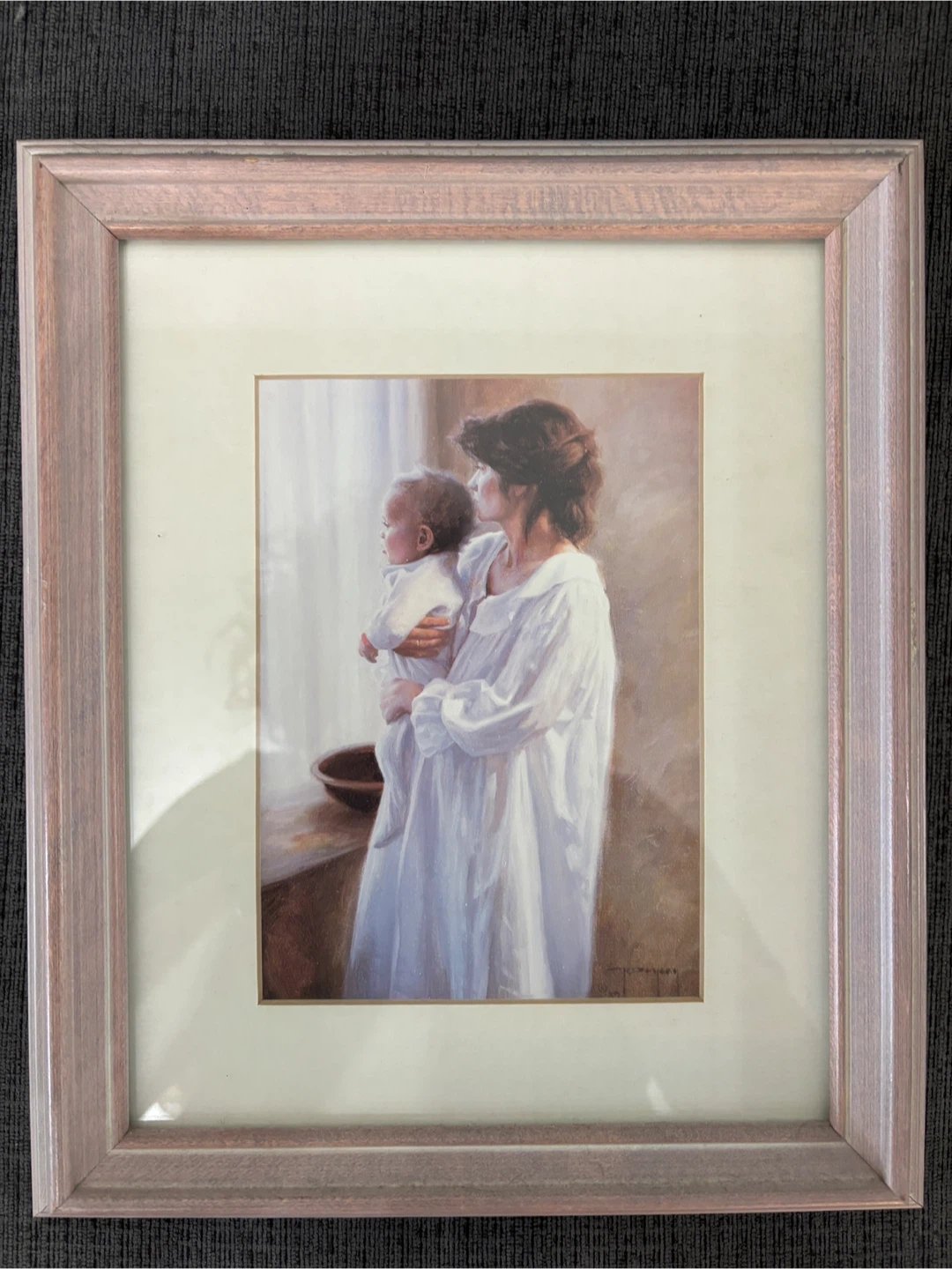 Framed Print of Mother and Child