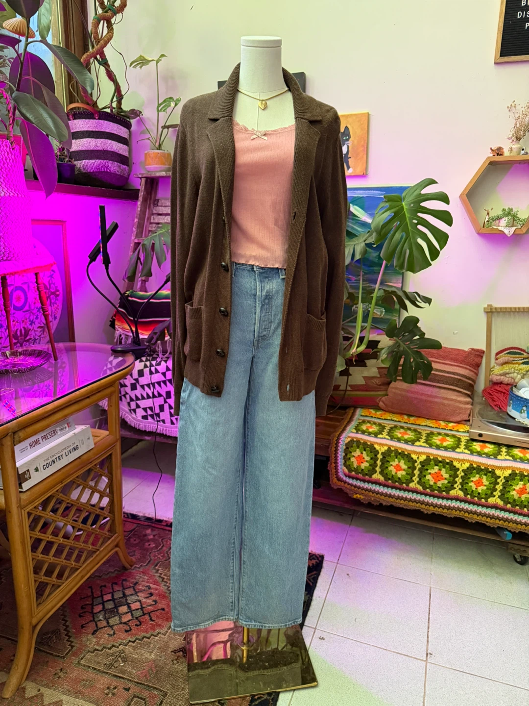Levi's Ribcage Straight light wash denim