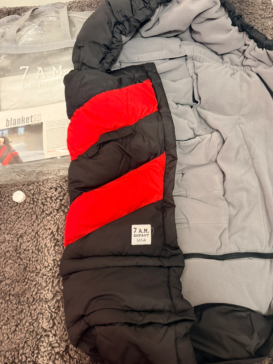 7 A.M. Enfant Blanket 212 Evolution Footmuff - photo 2