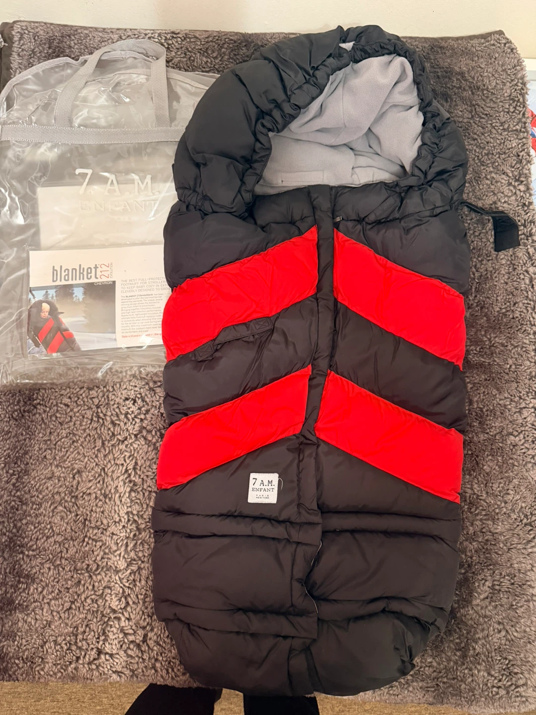 7 A.M. Enfant Blanket 212 Evolution Footmuff - photo 4