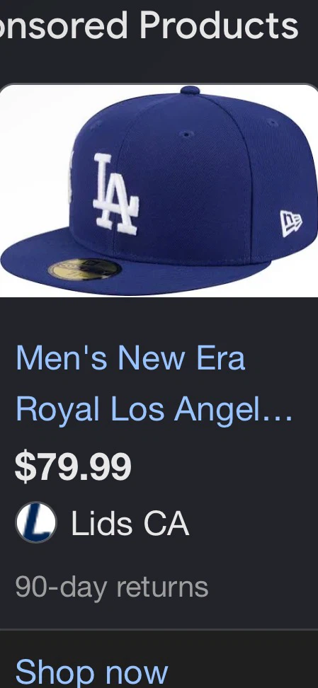New Era Los Angeles Dodgers 59FIFTY Fitted Hat - photo 4