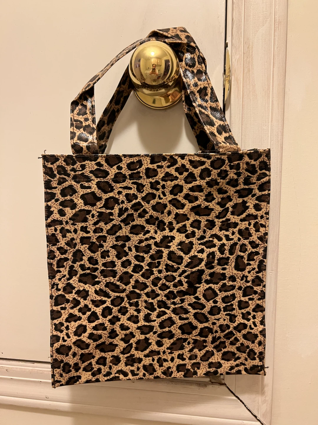 Leopard Print Tote Bag