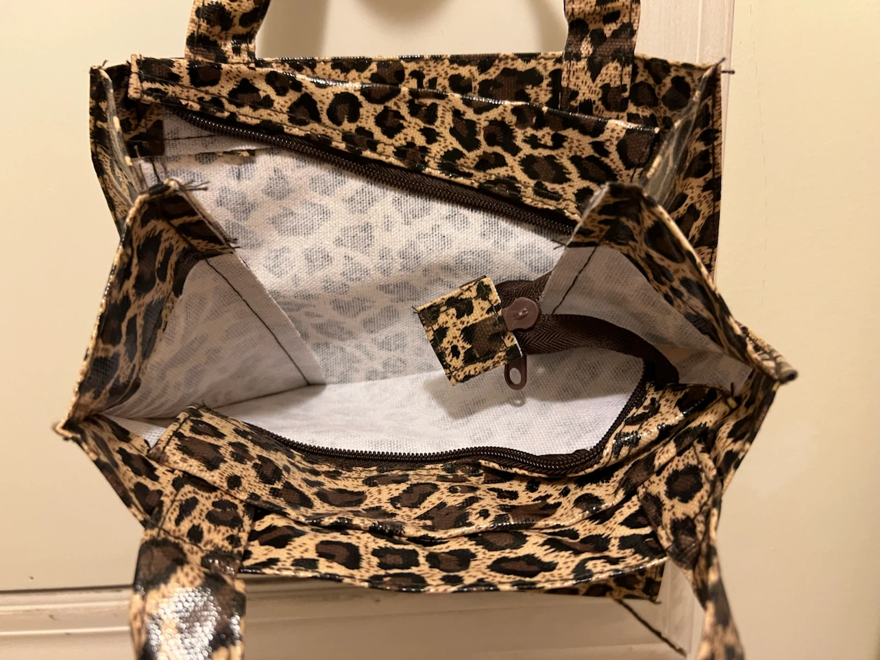 Leopard Print Tote Bag - photo 3