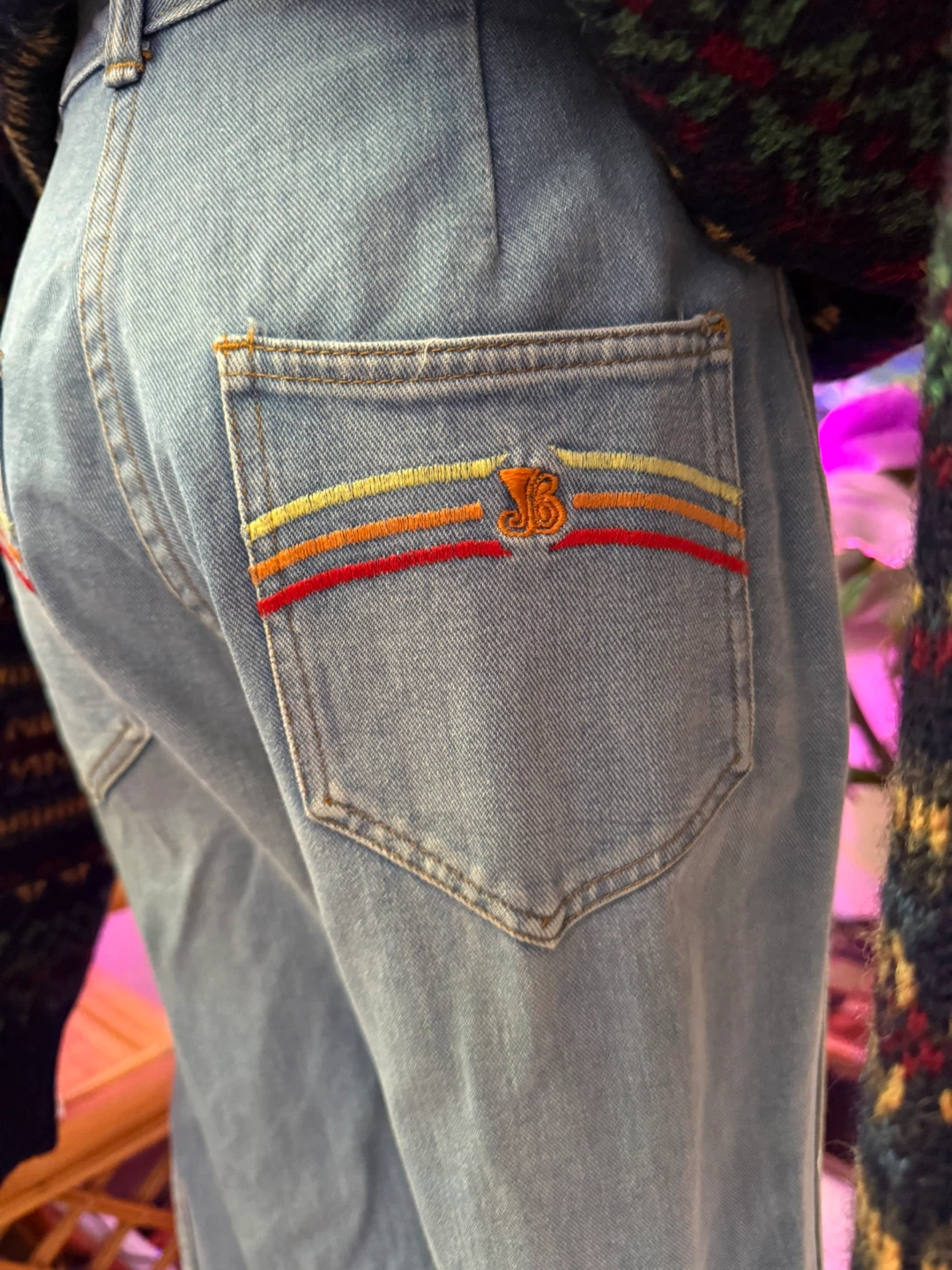 Vintage high rise flare denim - photo 4