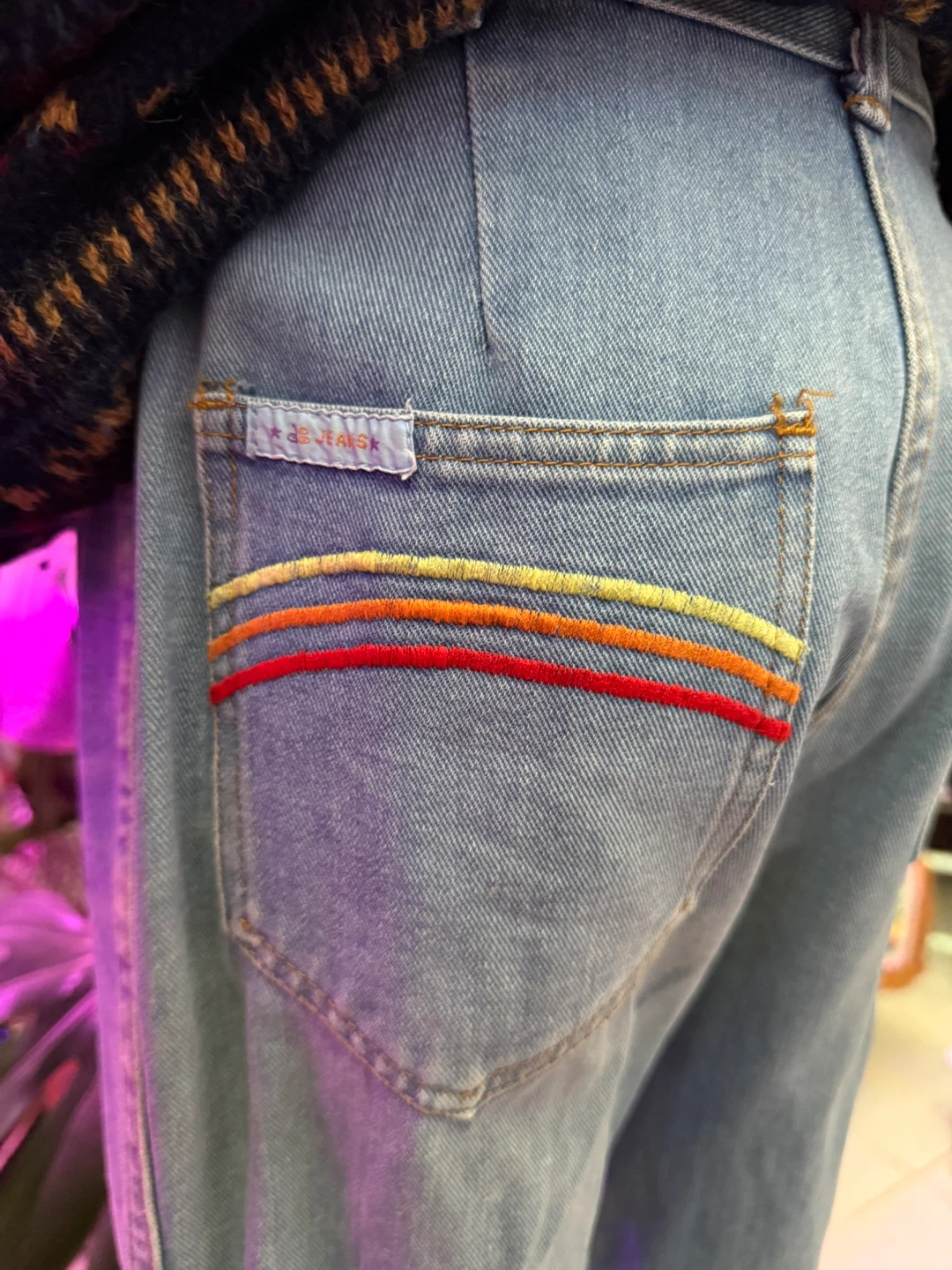 Vintage high rise flare denim - photo 5