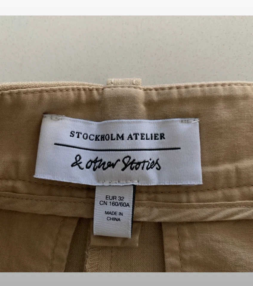 & Other Stories High Rise Pleat Front Pants - photo 4