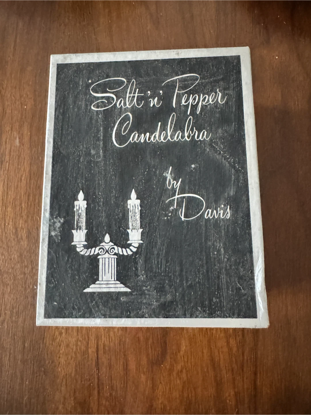 Vintage Davis Salt and Pepper Candelabra
