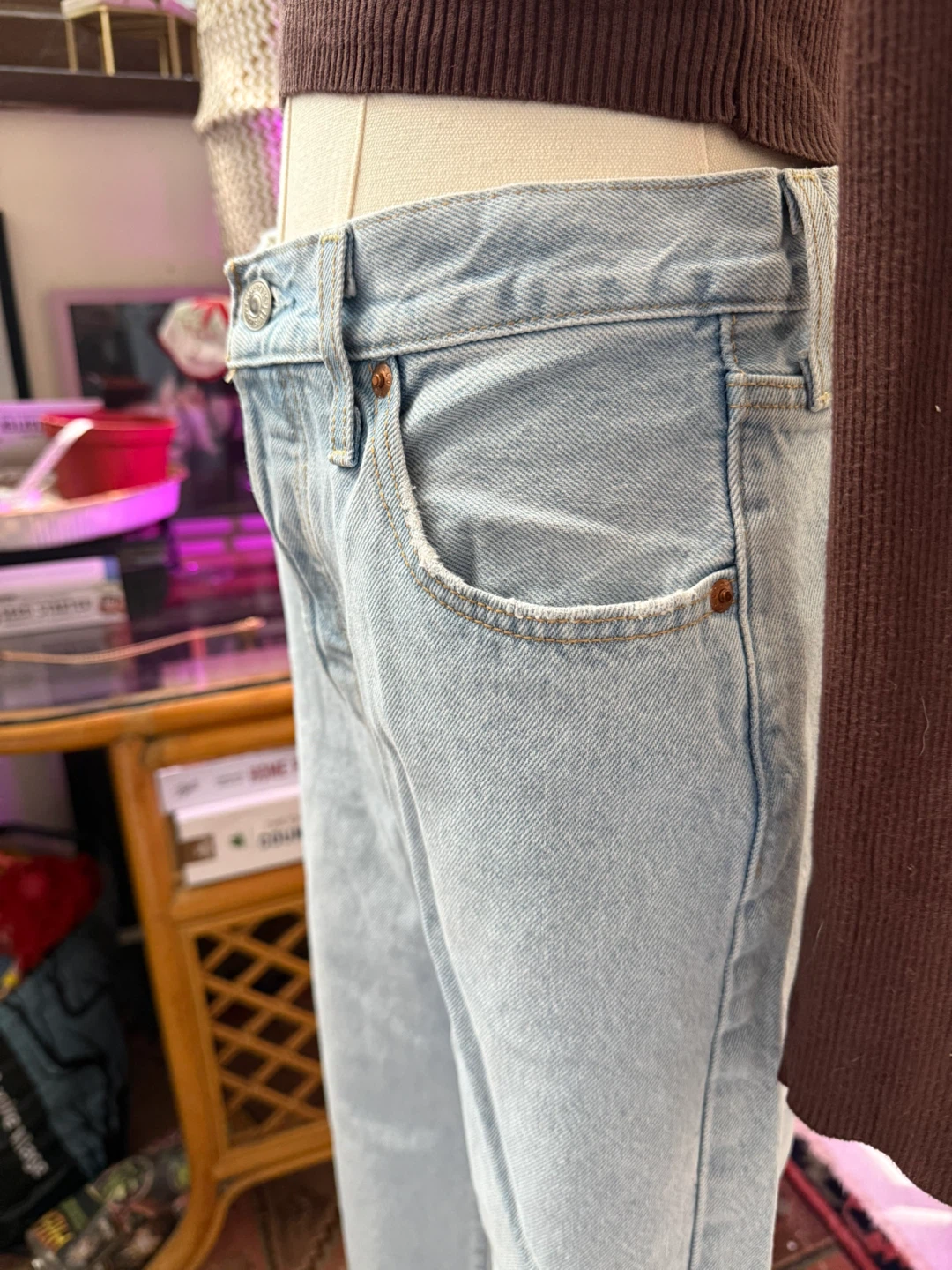 Levi's Ribcage Straight Ankle Denim - photo 3