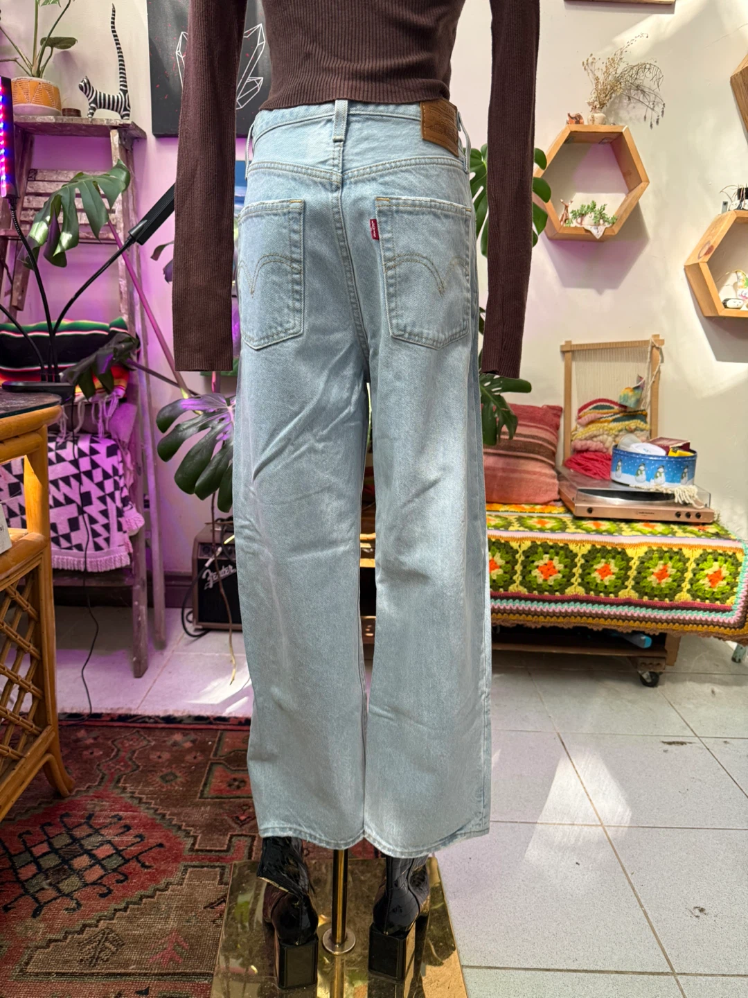 Levi's Ribcage Straight Ankle Denim - photo 4
