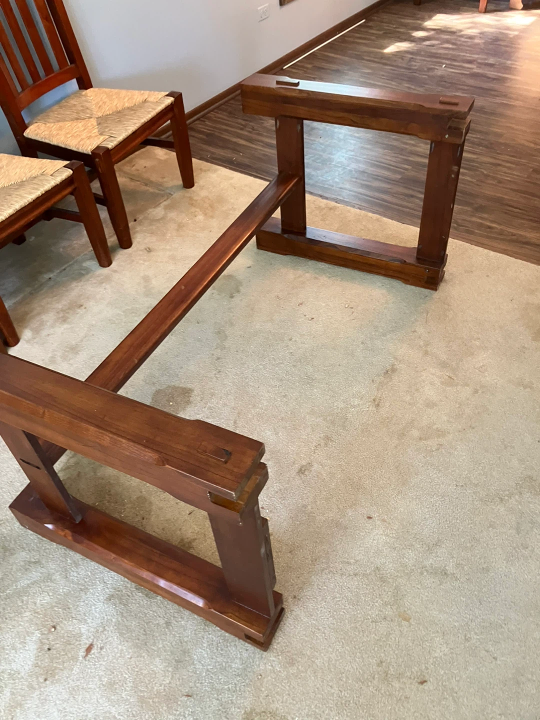 Solid Wood Dining Table - photo 4
