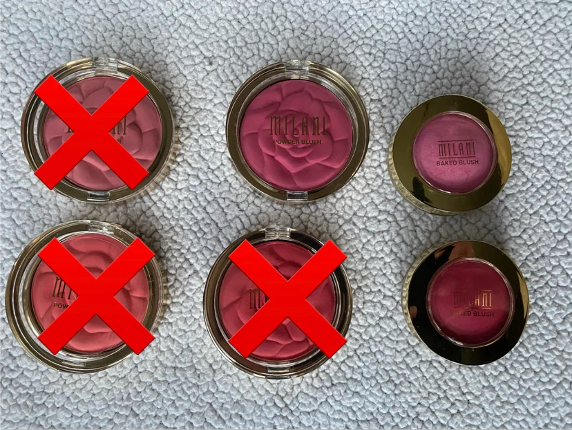 Milani Powder and Baked Blushes