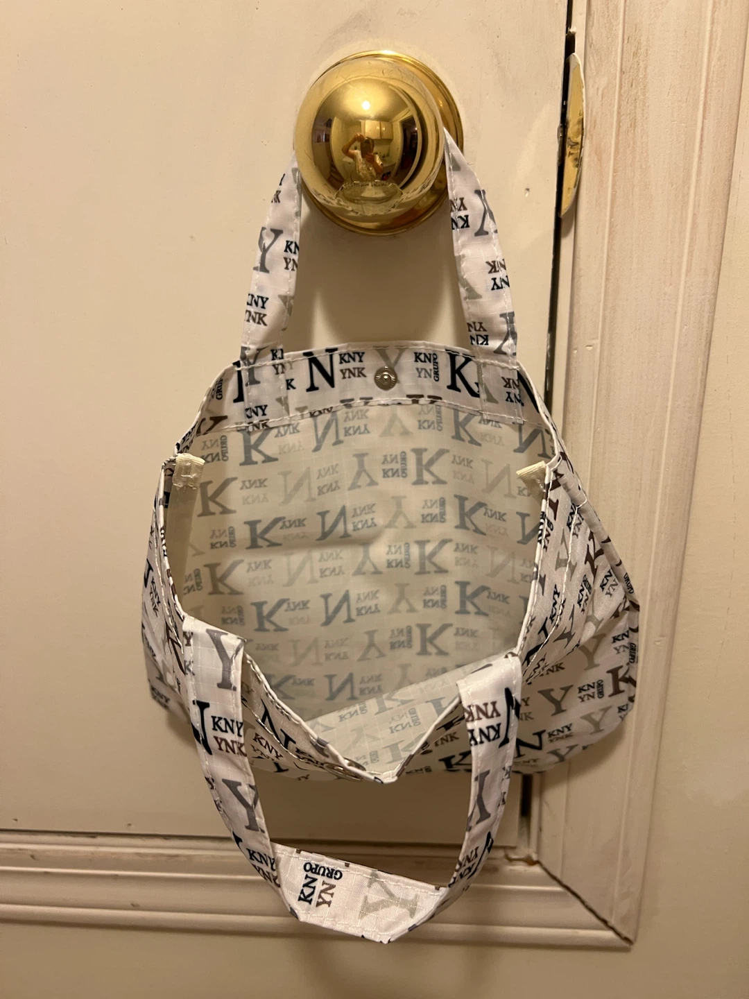 KNY YNK patterned tote bag - photo 3