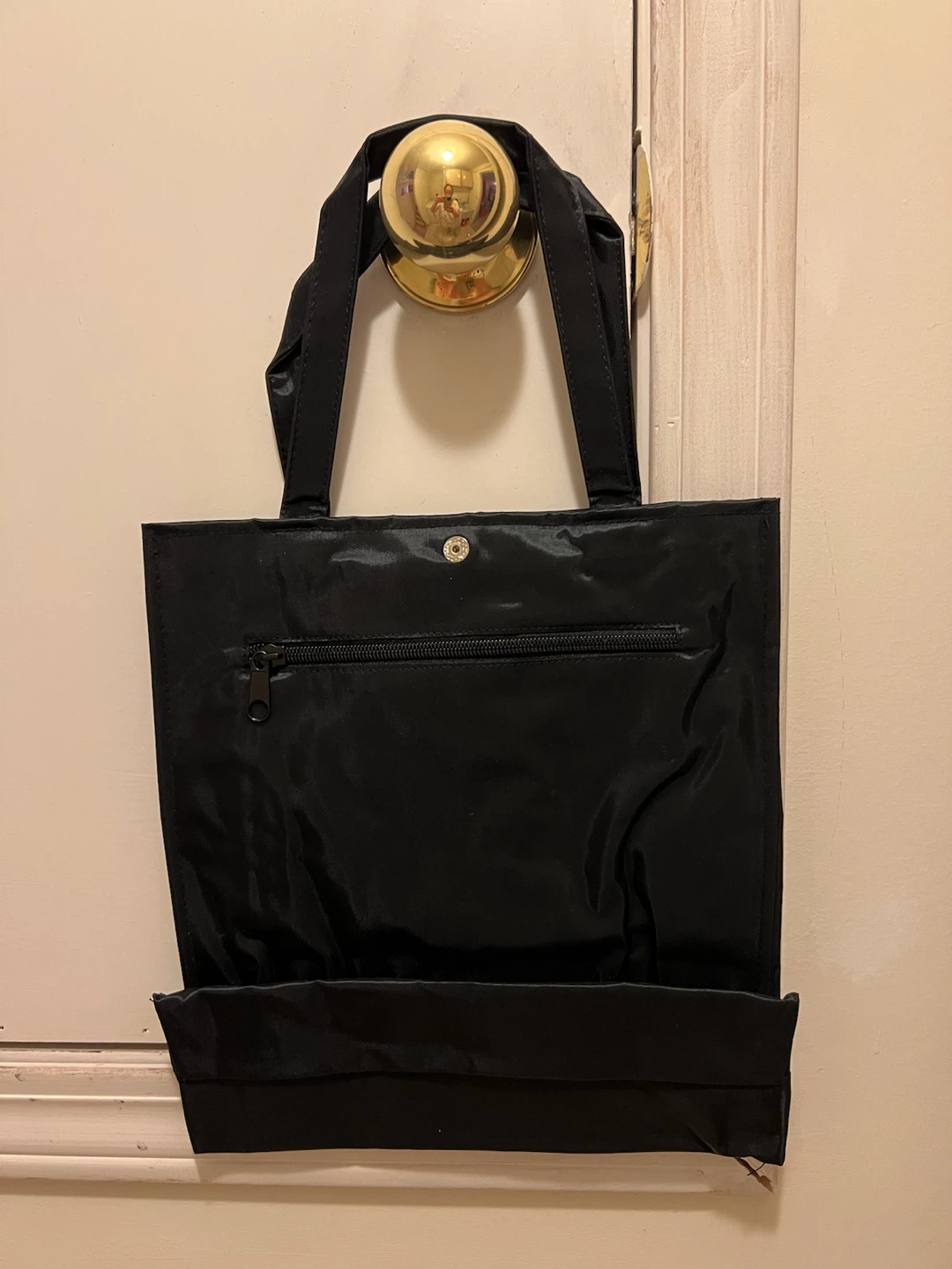 Mr. Friendly by Spapa Black Tote Bag - photo 2