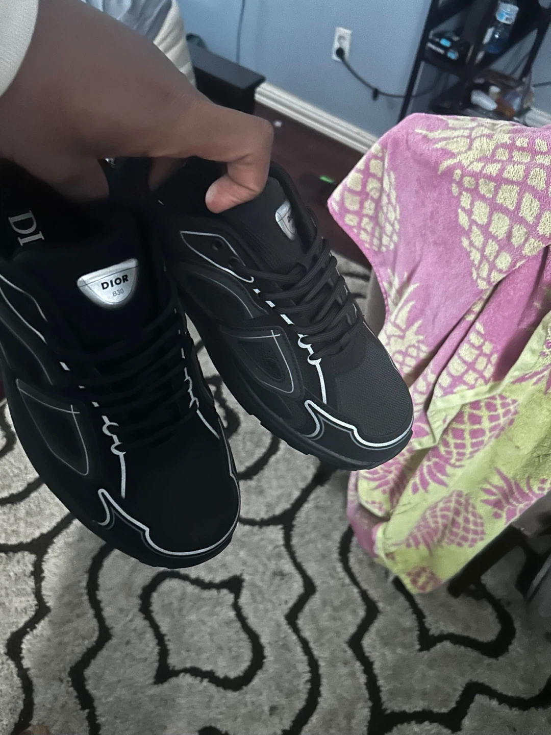 Dior B30 Sneakers Black - photo 3