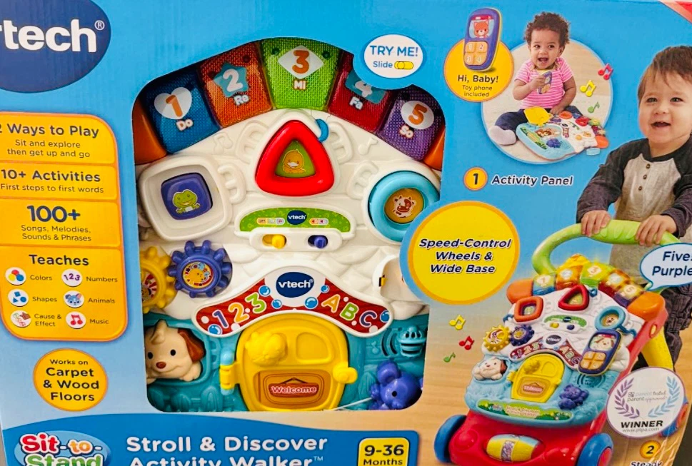 VTech Stroll & Discover Activity Walker - photo 2