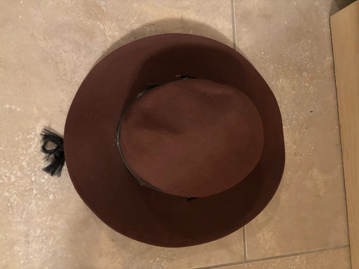 Brown Wool Western Hat - photo 3