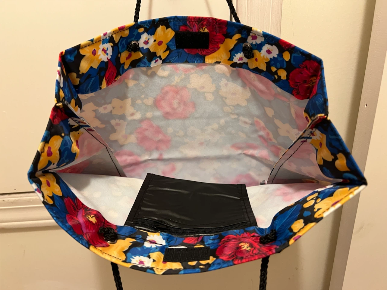 Floral Print Reusable Tote Bag - photo 3