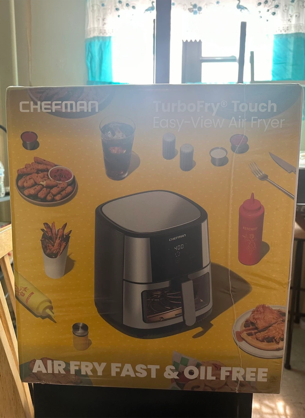 Chefman TurboFry Touch Easy-View Air Fryer 8-Quart