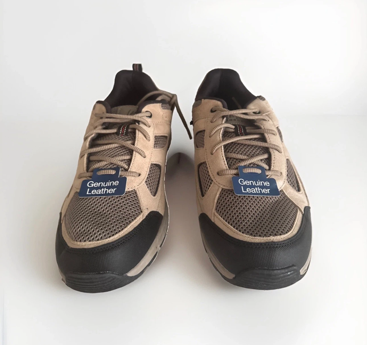 George Men's size 12 Sneakers beige/black - photo 2