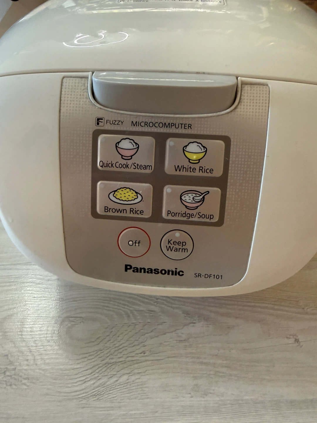 Panasonic Fuzzy Microcomputer Rice Cooker SR-DF101 - photo 3