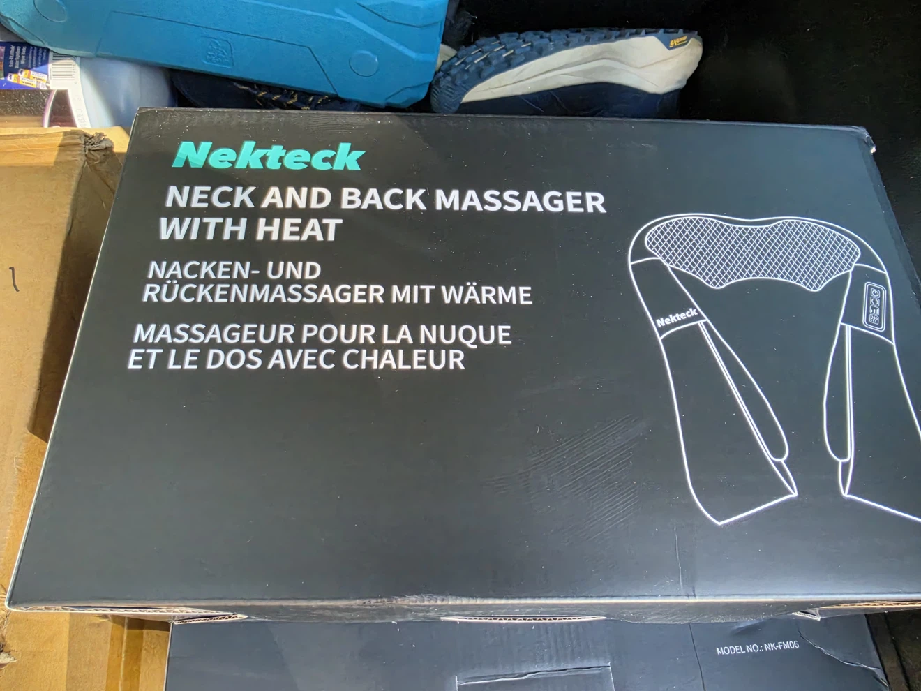 Nekteck Neck and Back Massager with Heat