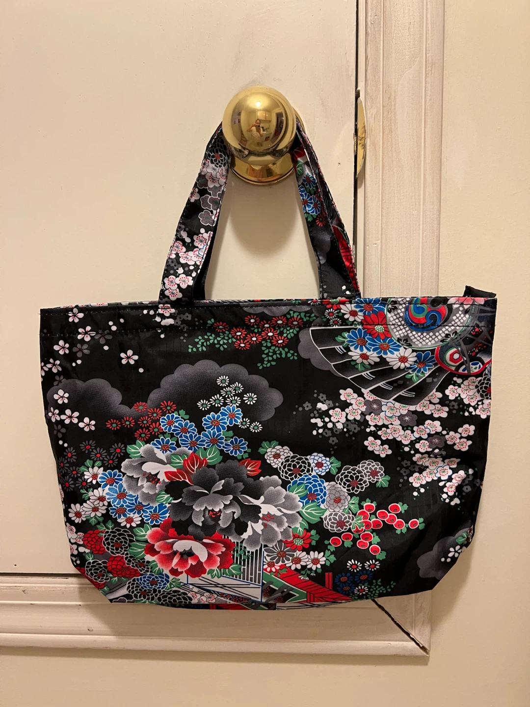 Floral Print Tote Bag - photo 2