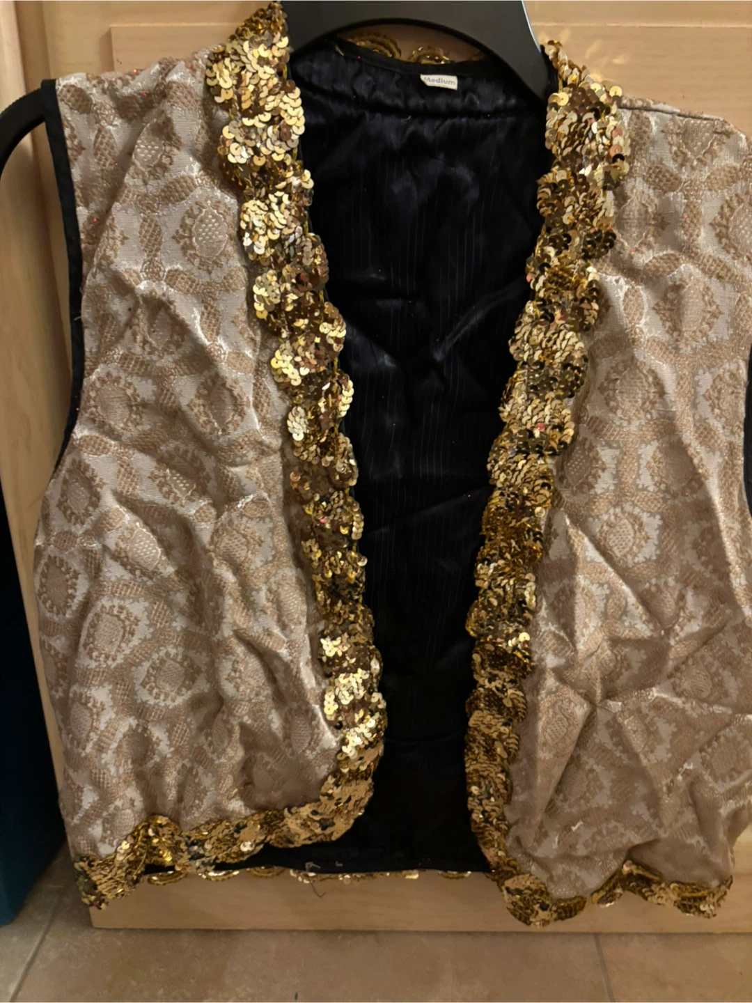 Sequin Vest and Turban Set - photo 2