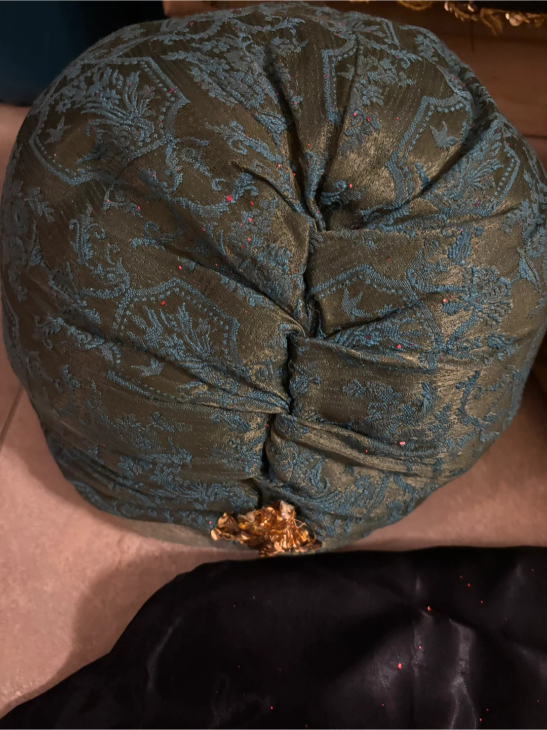Sequin Vest and Turban Set - photo 4