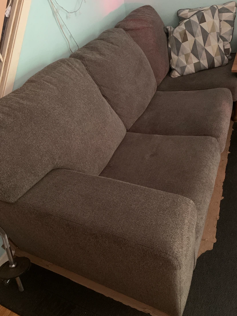 2-Piece Right-Facing Chenille Sectional - photo 2