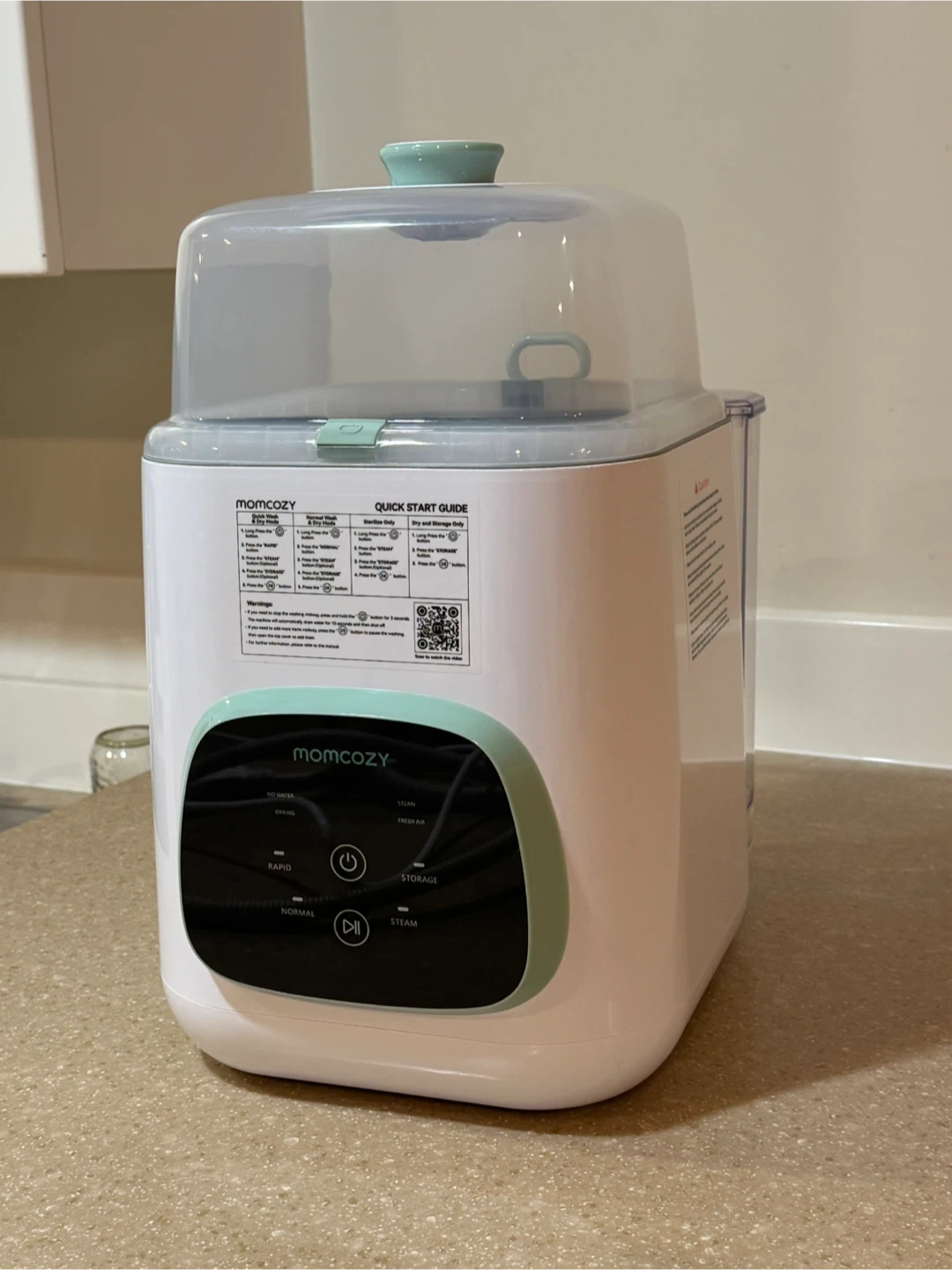 Auto Baby Bottle Washer and Sterilizer (Like New)