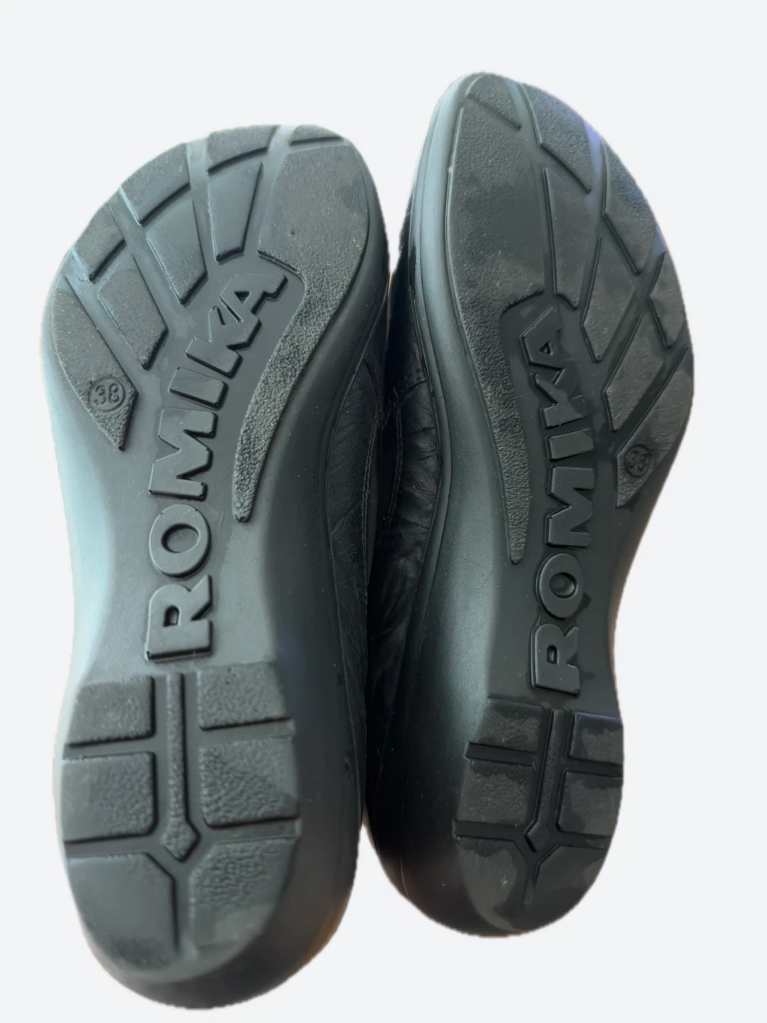 Romika Black Slip-On Shoes Size 7.5 - photo 5