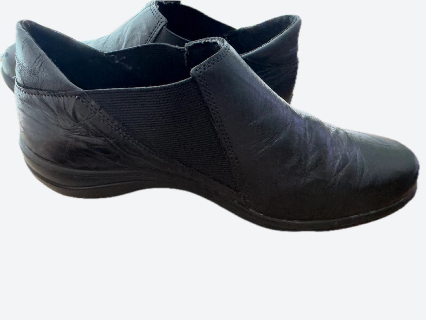 Romika Black Slip-On Shoes Size 7.5 - photo 2