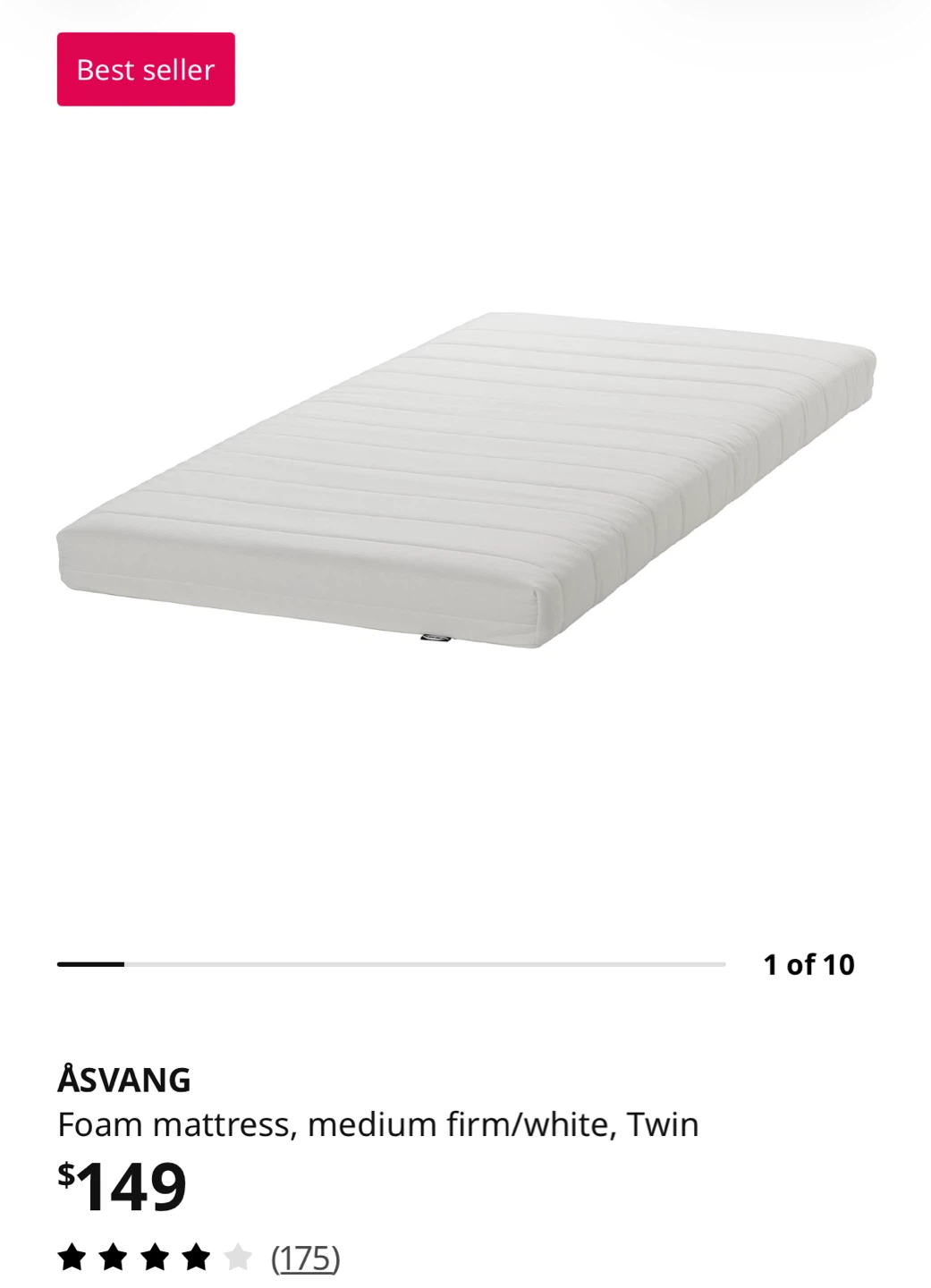 IKEA KURA reversible bed with tent and mattress - photo 4