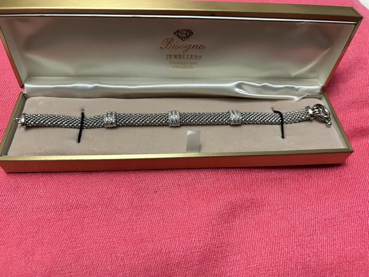 Silver Mesh Bracelet