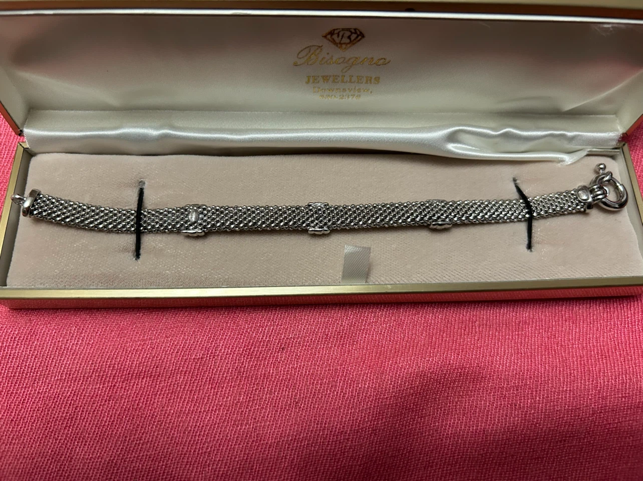Silver Mesh Bracelet - photo 2