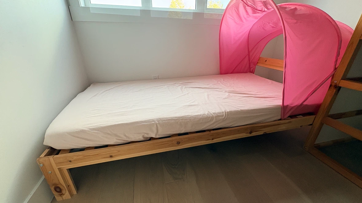 IKEA NEIDEN kids bed with slatted bed base