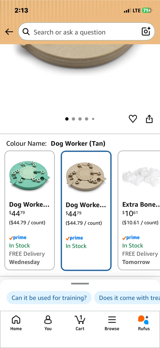 Dog Enrichment Puzzle Toy