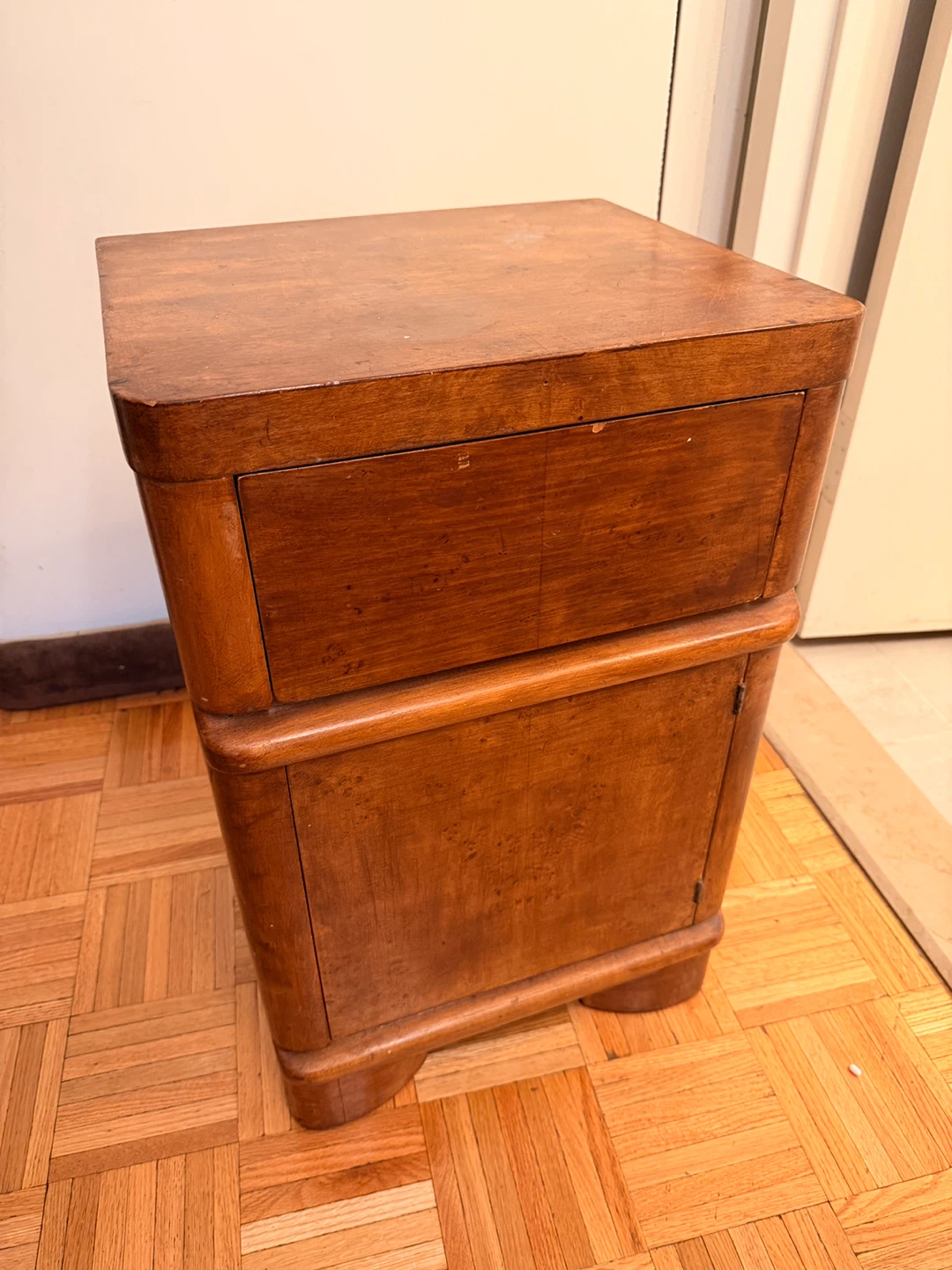 Vintage Wooden Nightstand