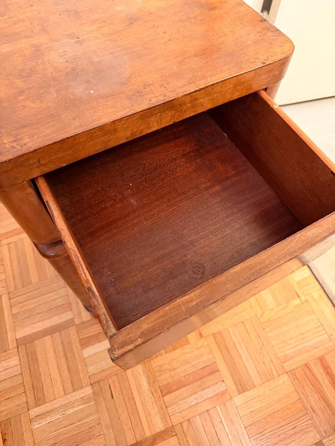 Vintage Wooden Nightstand - photo 2