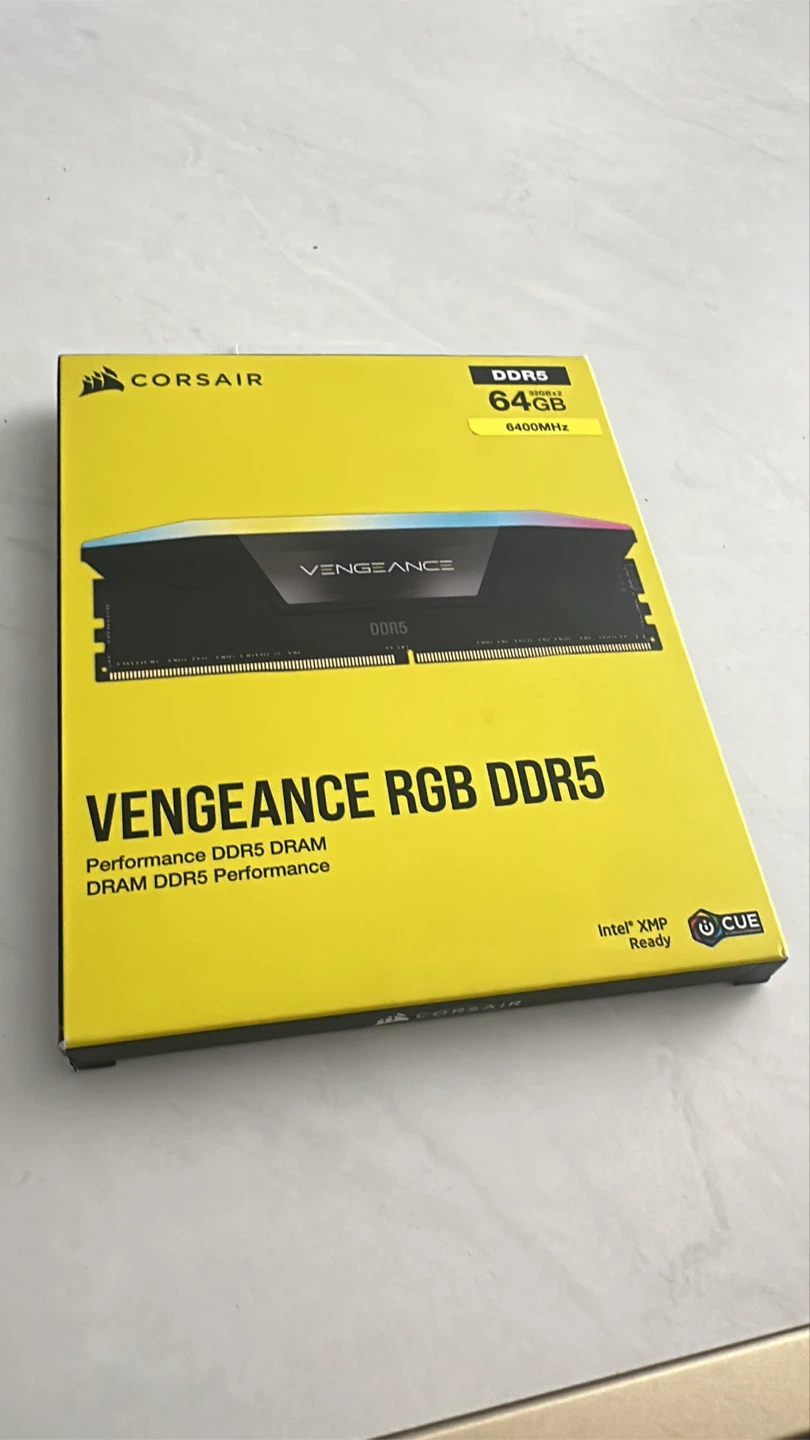 Corsair Vengeance RGB 64GB DDR5 6400MHz RAM