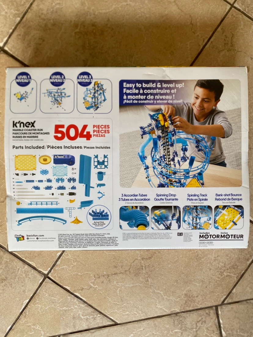 K'nex Marble Coaster Run Building Set - photo 2