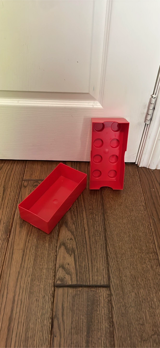LEGO Brick Storage Containers - Red - photo 2