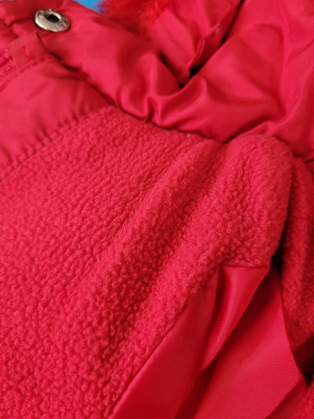 Zara BabyGirl Red Winter Coat Size 18/24Mo - photo 2