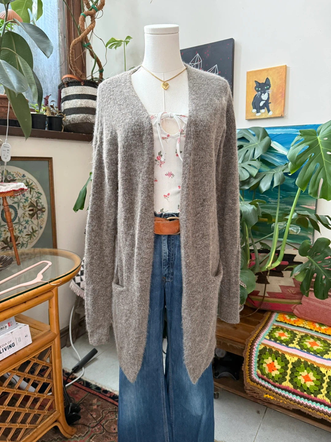 Aritzia Wilfred Cardigan Sweater