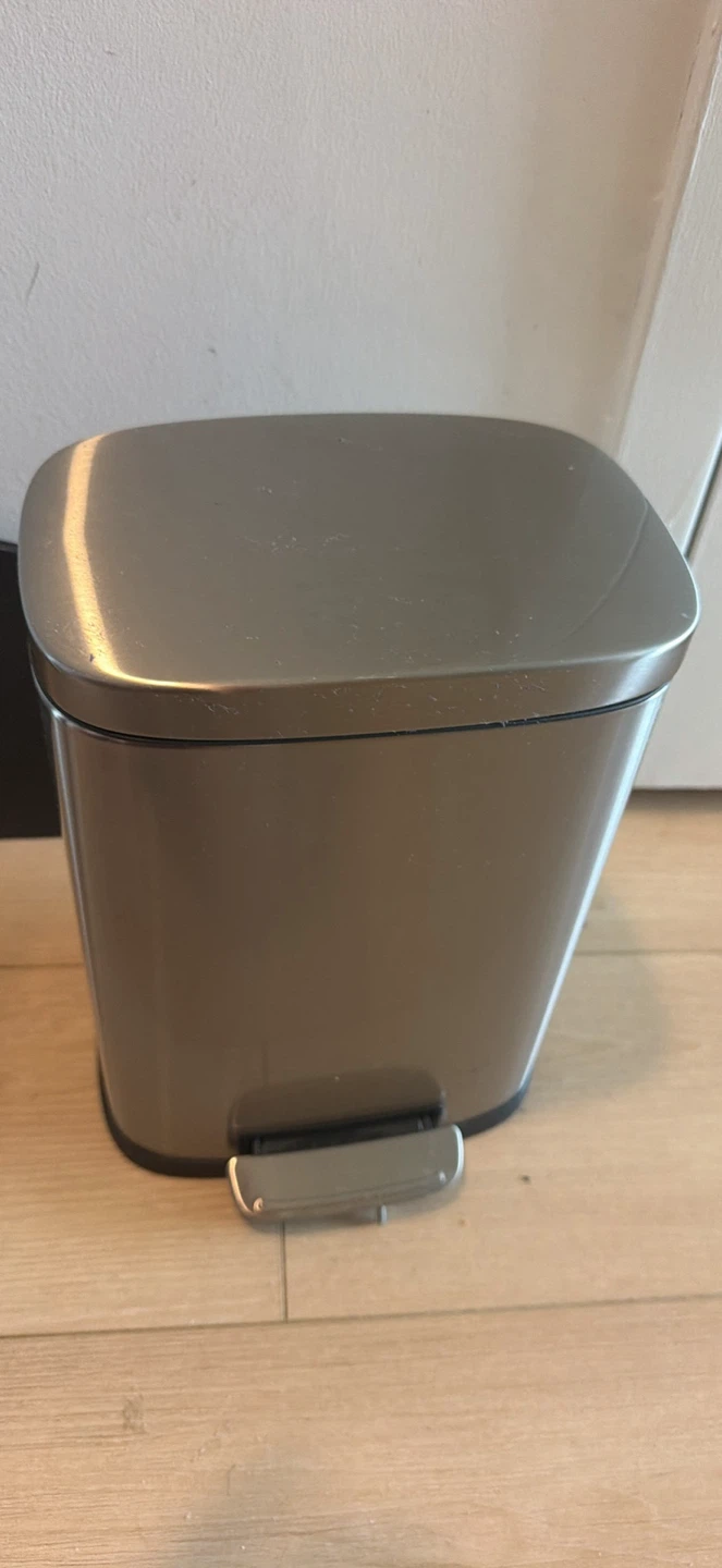 Stainless Steel Pedal Trash Can