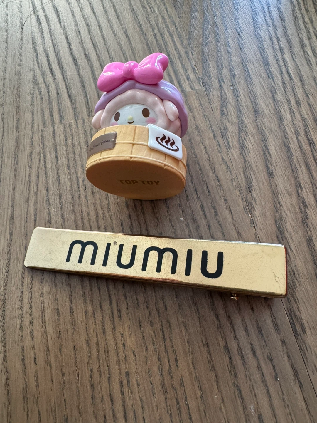 Bundle Top Toy My Sweet Piano Figure and Miu Miu Hair Clip