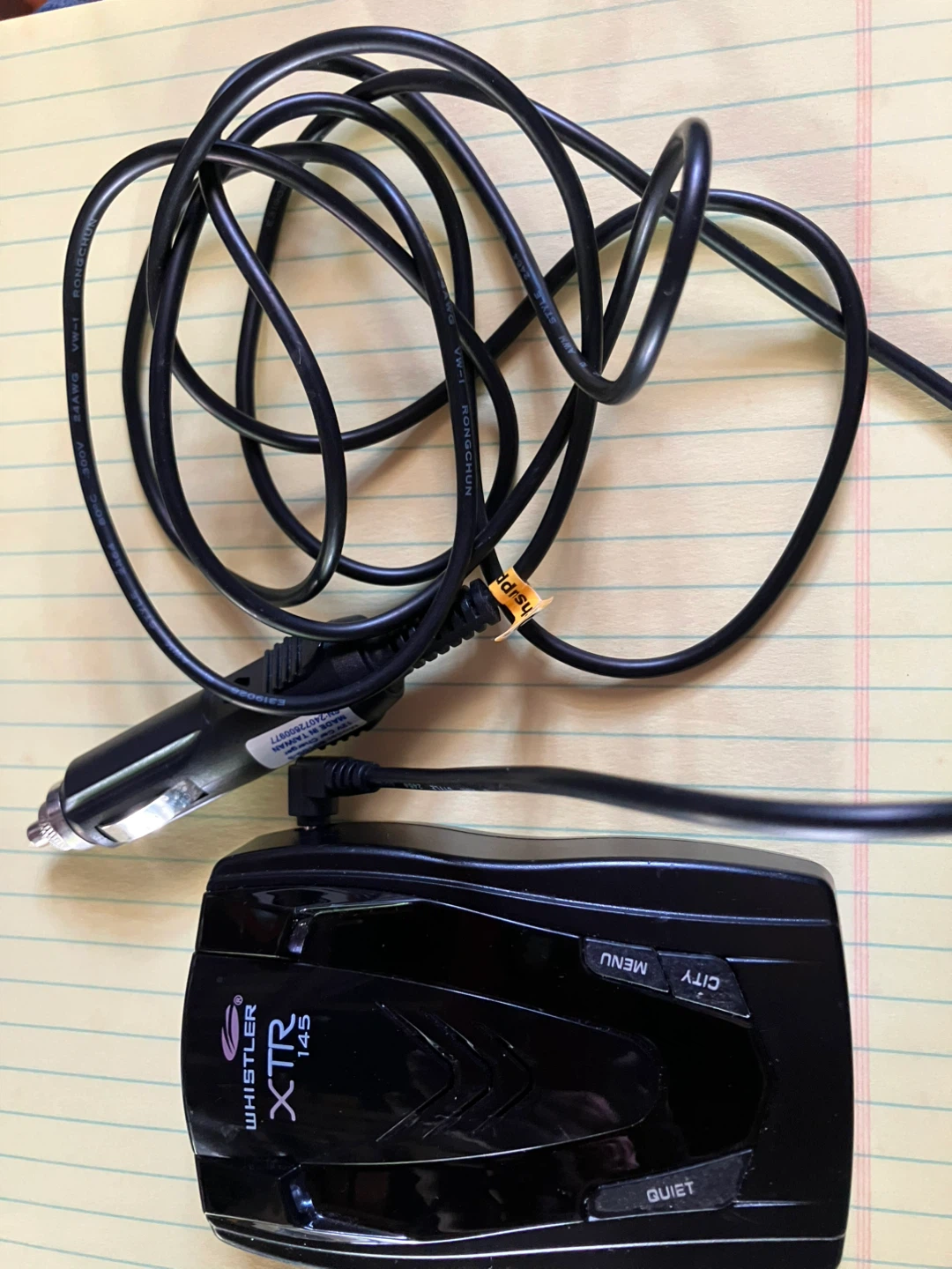 Whistler XTR-145 Radar Detector - photo 3