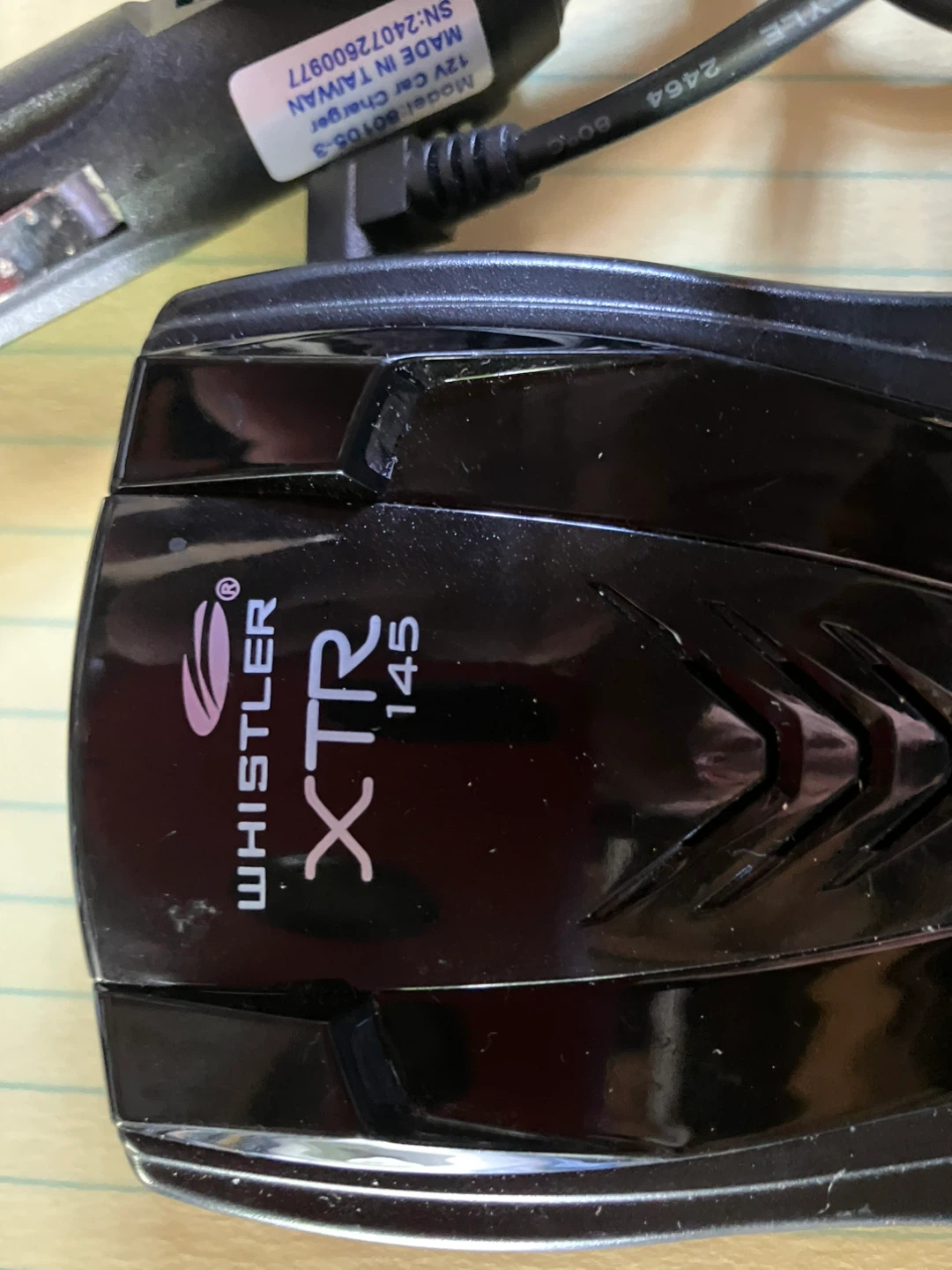 Whistler XTR-145 Radar Detector - photo 4